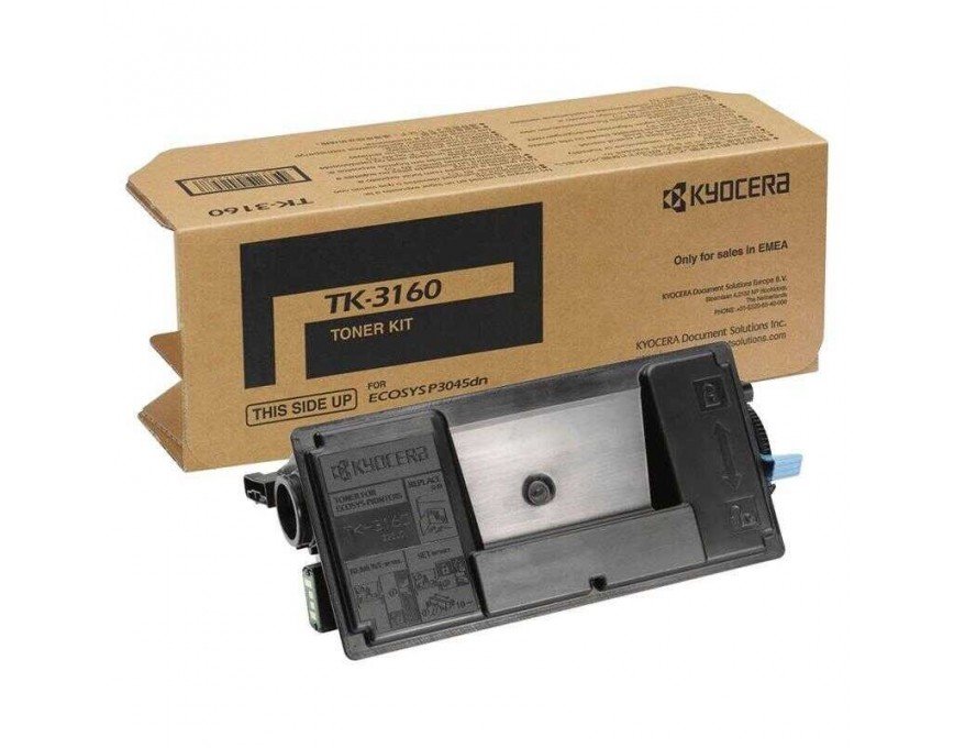 Kyocera TK-3160 Toner Kartuşu – Muadil Siyah Toner Kyocera TK-3160 Toner Kartuşu – Muadil Siyah Toner