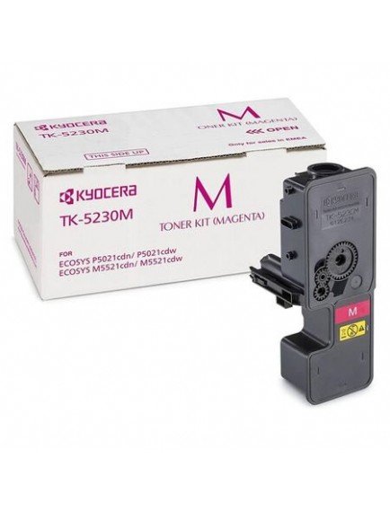 Kyocera TK-5230 Toner Kartuşu – Muadil Magenta, Canlı ve Net Baskı Kalitesi