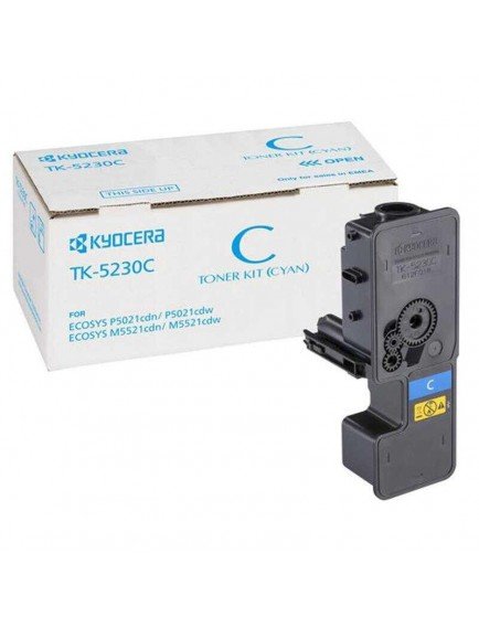 Kyocera TK-5230 Toner Kartuşu – Muadil Cyan, Canlı ve Net Baskı Kalitesi