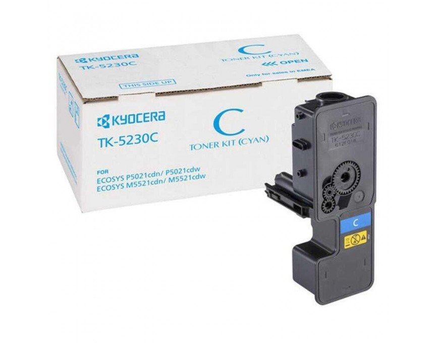 Kyocera TK-5230 Toner Kartuşu – Muadil Cyan Toner Kyocera TK-5230 Toner Kartuşu – Muadil Cyan Toner