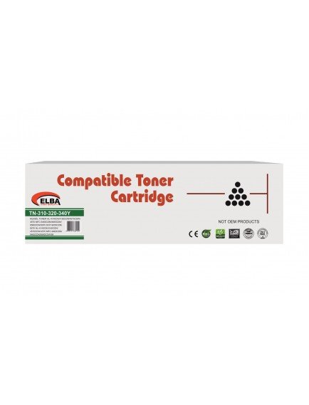OfisPc Brother TN-340Y Muadil Sarı Toner TN-310Y/TN-320Y 4150/4570/9460/9560